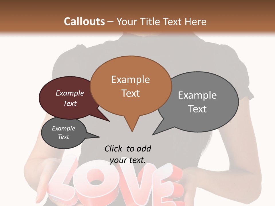 White Pretty Displaying PowerPoint Template