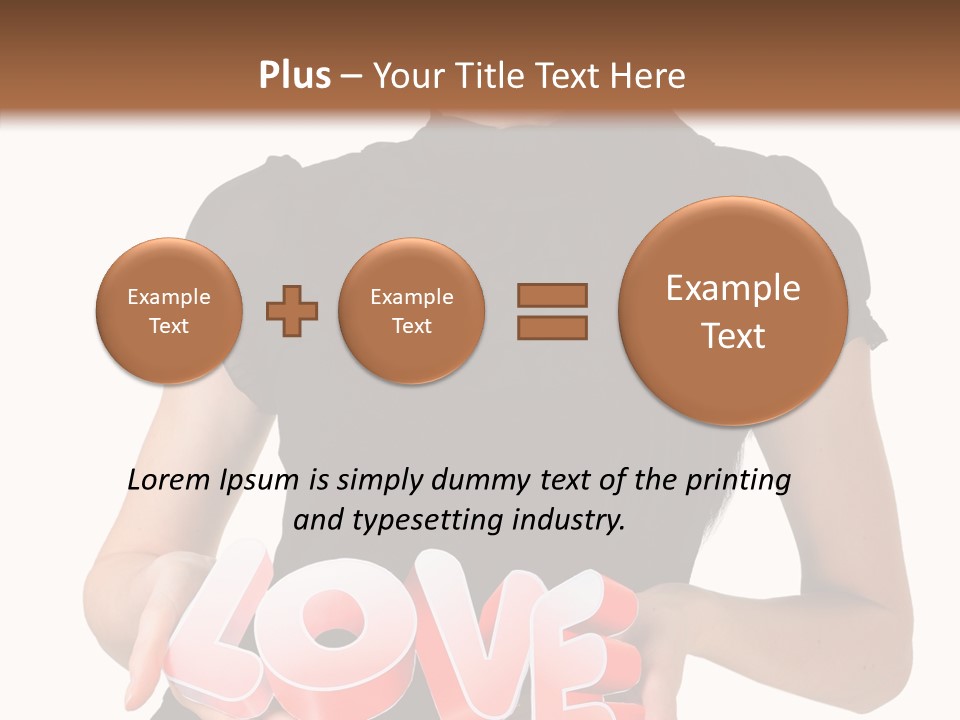 White Pretty Displaying PowerPoint Template