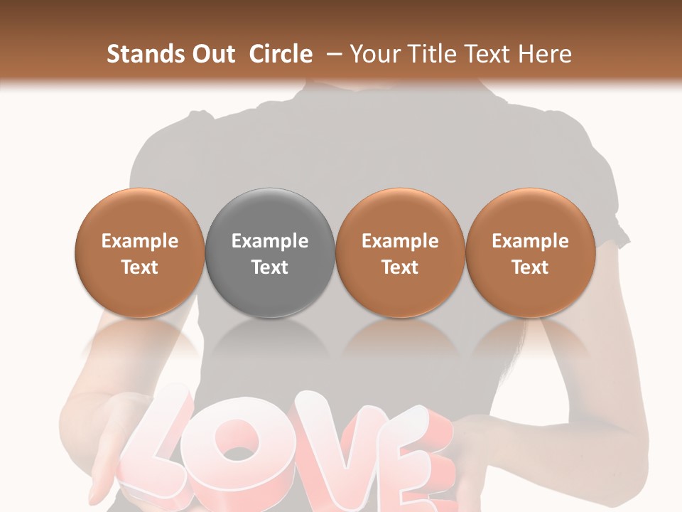 White Pretty Displaying PowerPoint Template