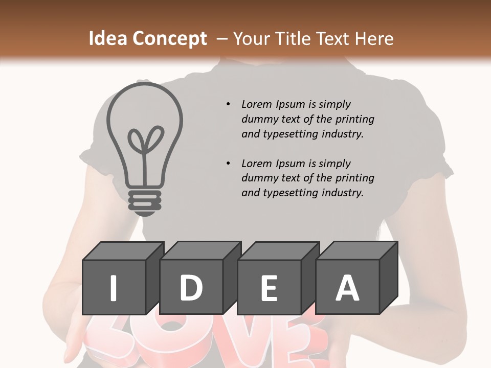 White Pretty Displaying PowerPoint Template