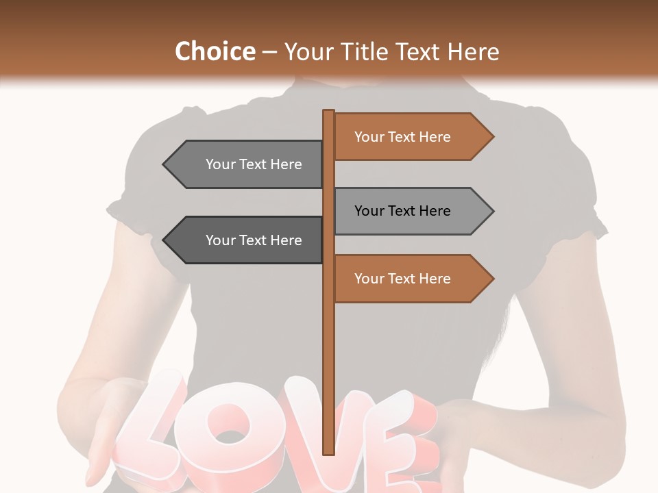White Pretty Displaying PowerPoint Template