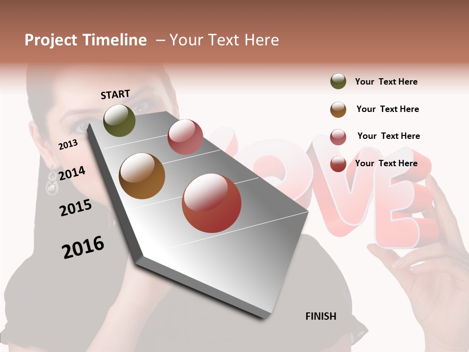 Bright Display Lovely PowerPoint Template