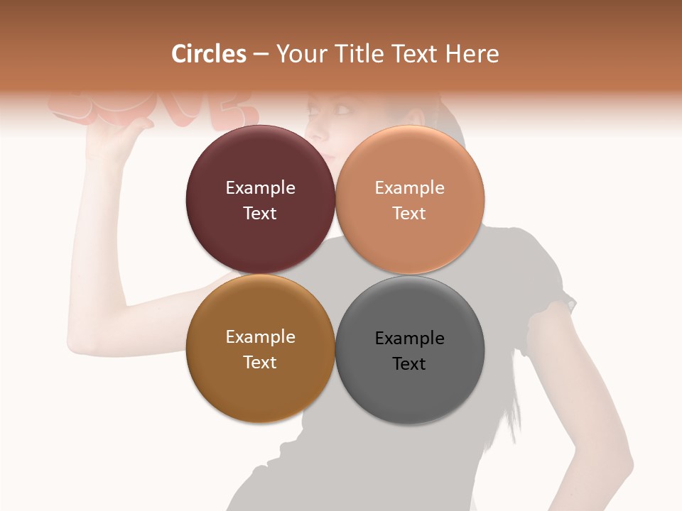 Hand Elegant Standing PowerPoint Template