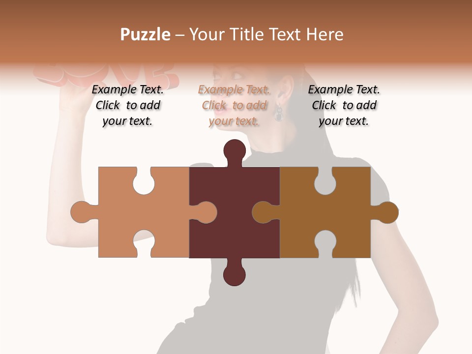 Hand Elegant Standing PowerPoint Template