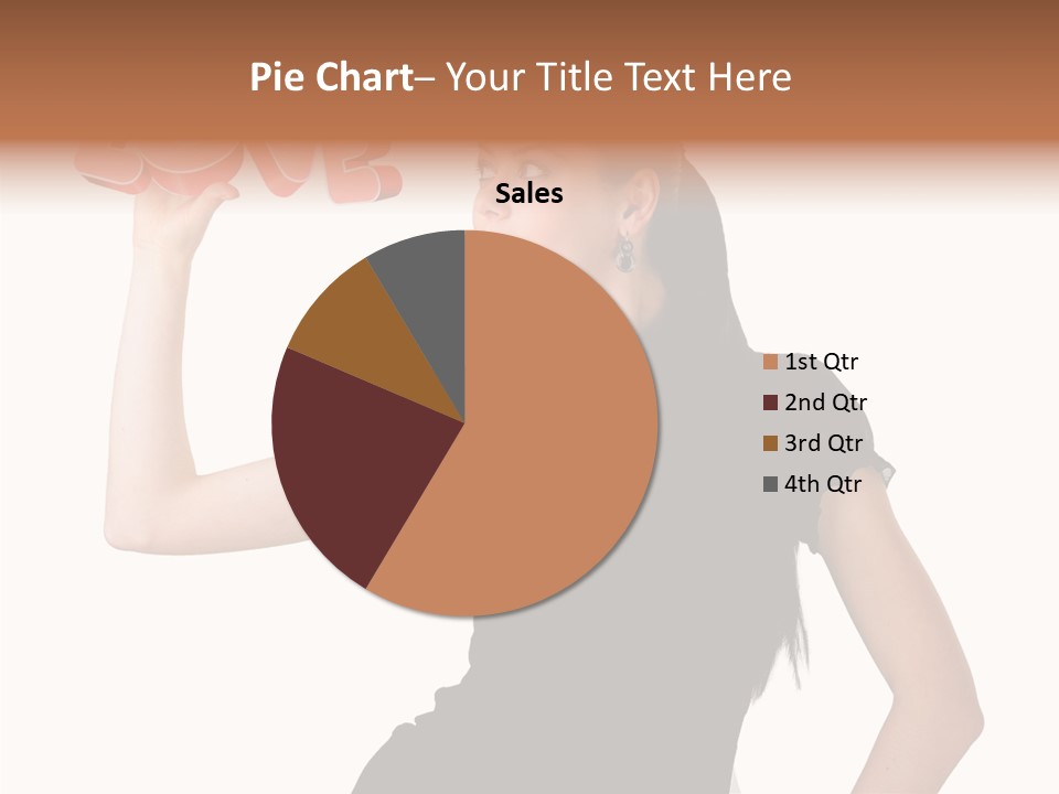 Hand Elegant Standing PowerPoint Template
