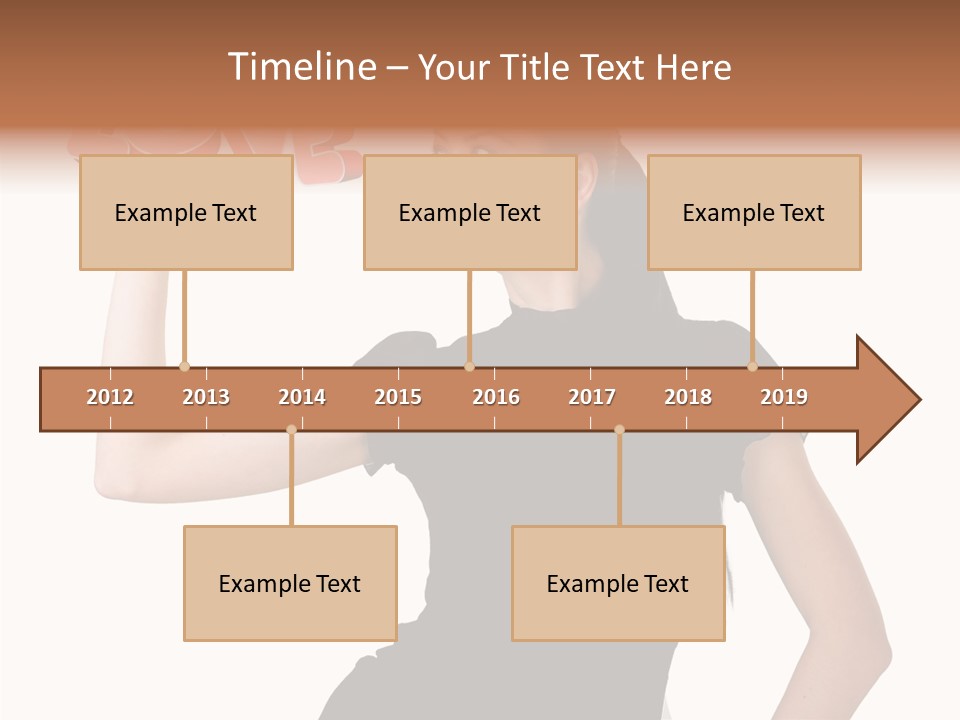 Hand Elegant Standing PowerPoint Template