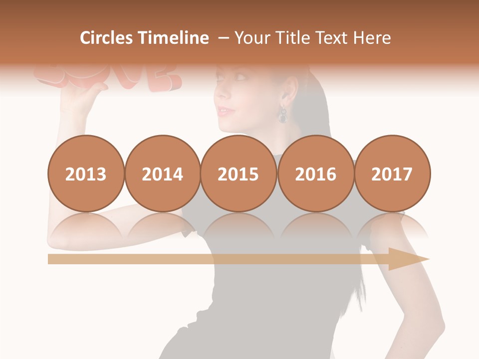 Hand Elegant Standing PowerPoint Template