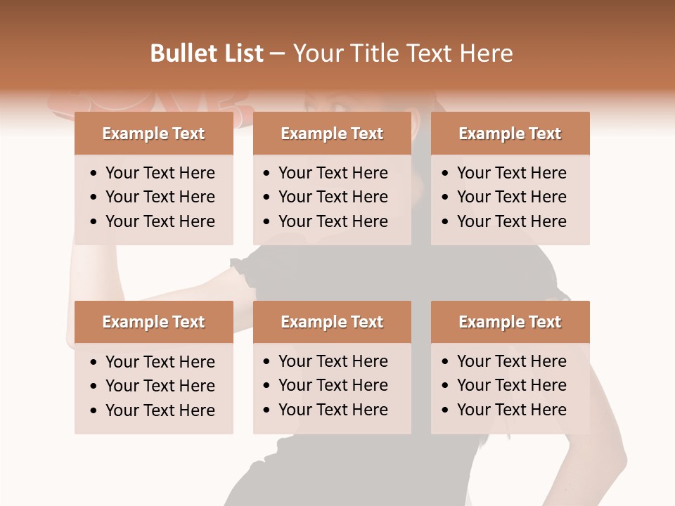 Hand Elegant Standing PowerPoint Template
