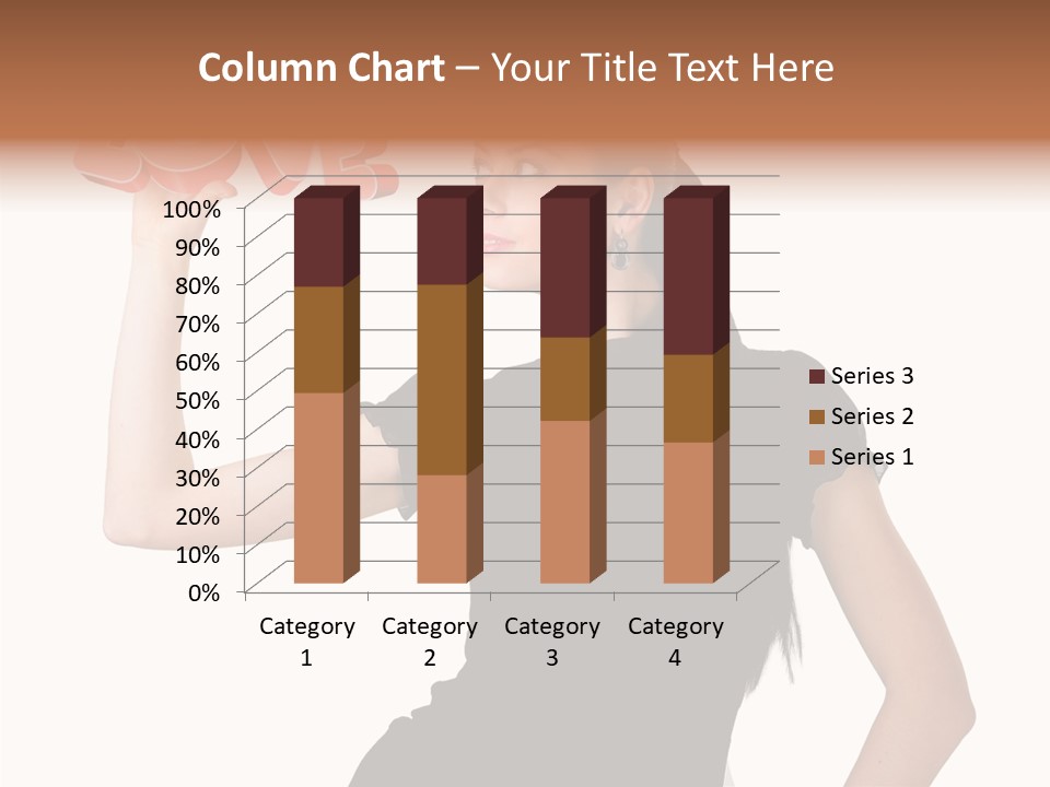 Hand Elegant Standing PowerPoint Template