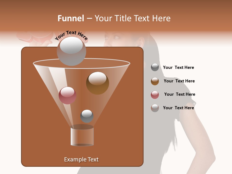 Hand Elegant Standing PowerPoint Template