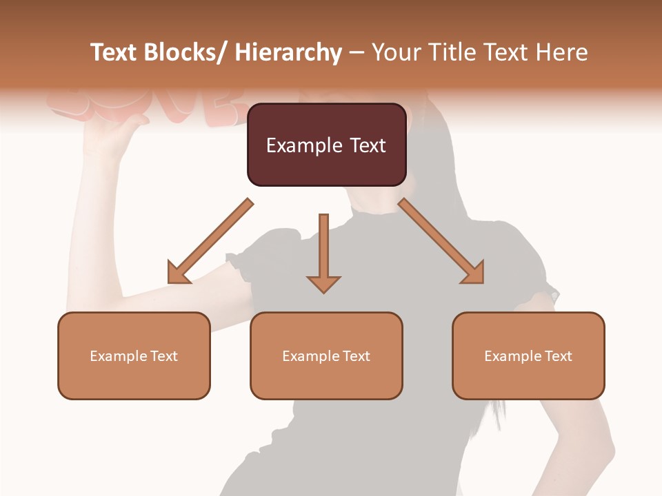 Hand Elegant Standing PowerPoint Template