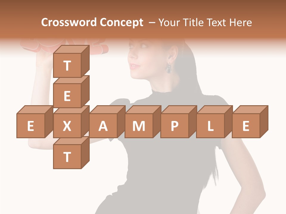 Hand Elegant Standing PowerPoint Template