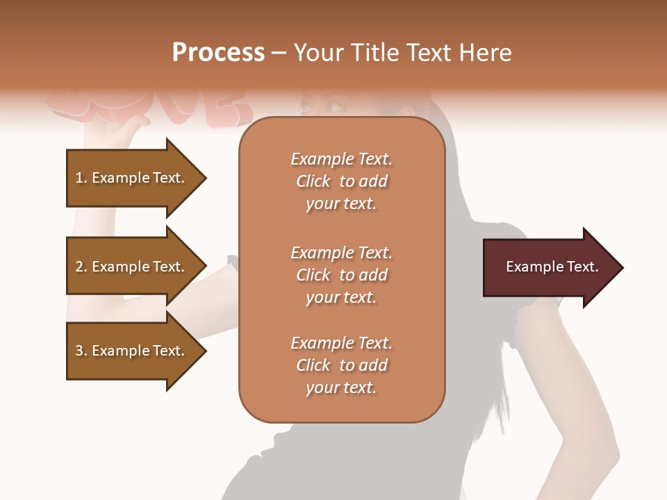 Hand Elegant Standing PowerPoint Template