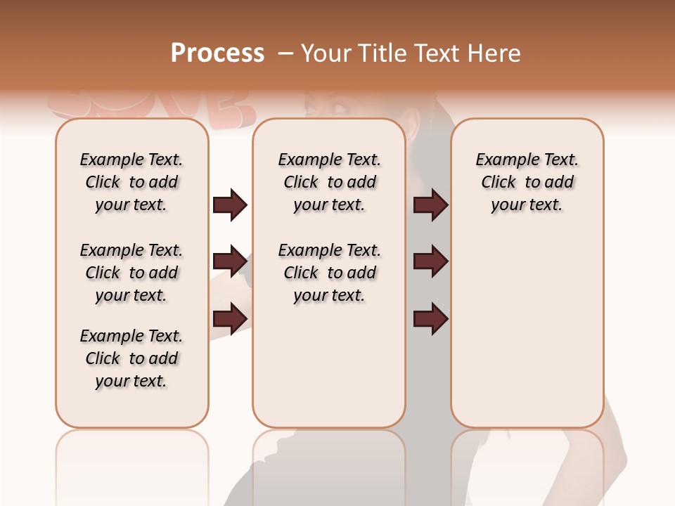 Hand Elegant Standing PowerPoint Template