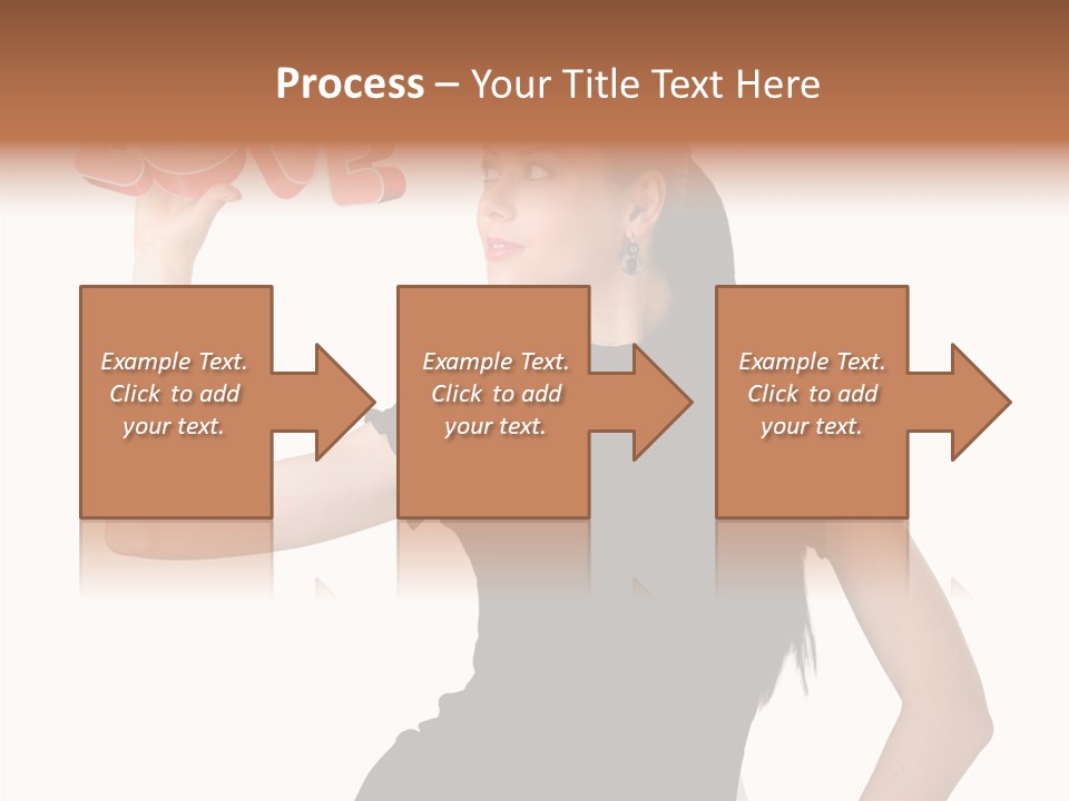 Hand Elegant Standing PowerPoint Template