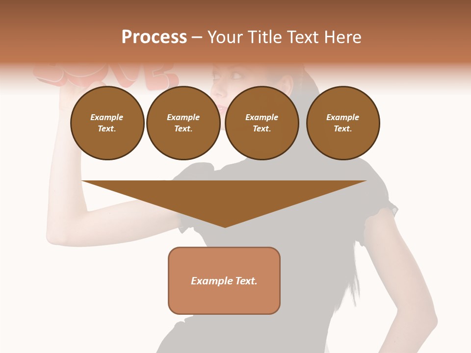 Hand Elegant Standing PowerPoint Template