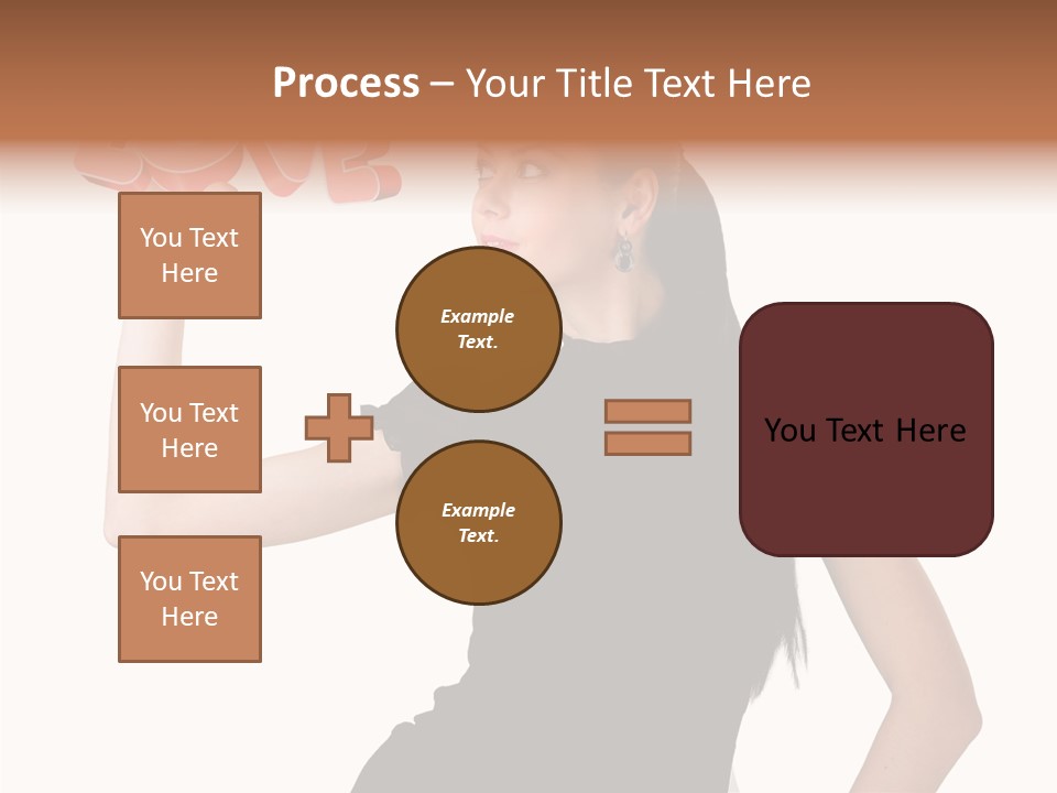 Hand Elegant Standing PowerPoint Template