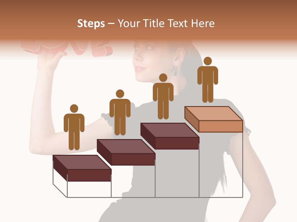 Hand Elegant Standing PowerPoint Template