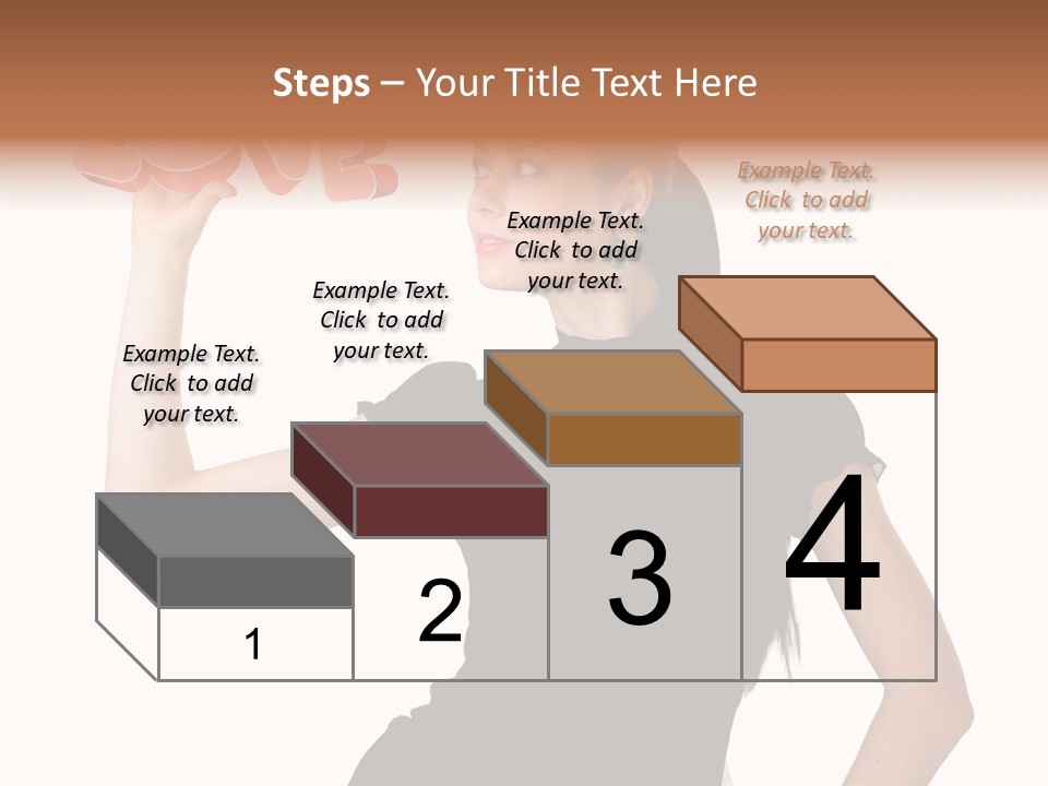 Hand Elegant Standing PowerPoint Template
