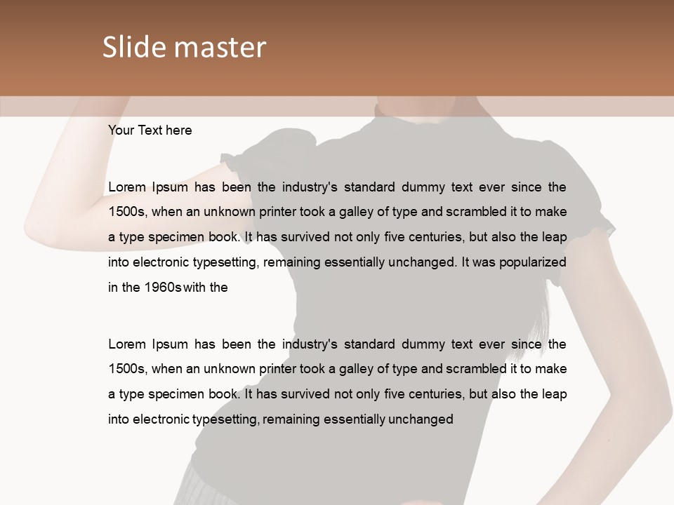 Board Smile Sign PowerPoint Template