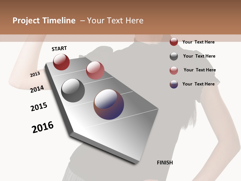 Board Smile Sign PowerPoint Template