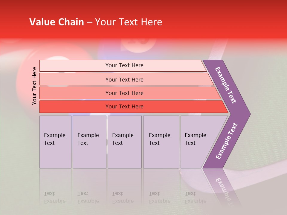 Passion Symbol Snooker PowerPoint Template