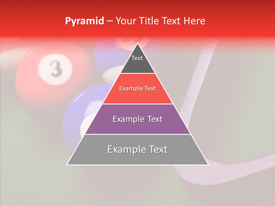 Passion Symbol Snooker PowerPoint Template