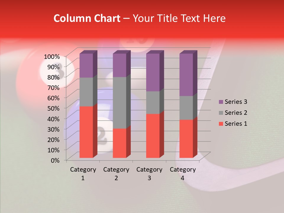 Passion Symbol Snooker PowerPoint Template