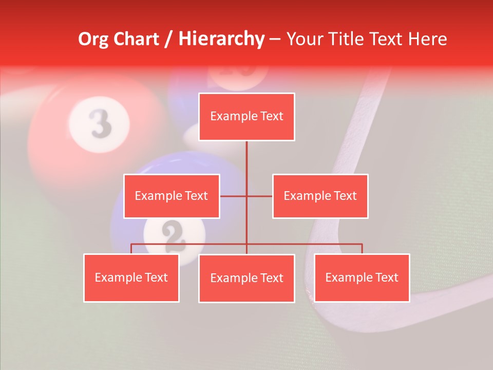 Passion Symbol Snooker PowerPoint Template