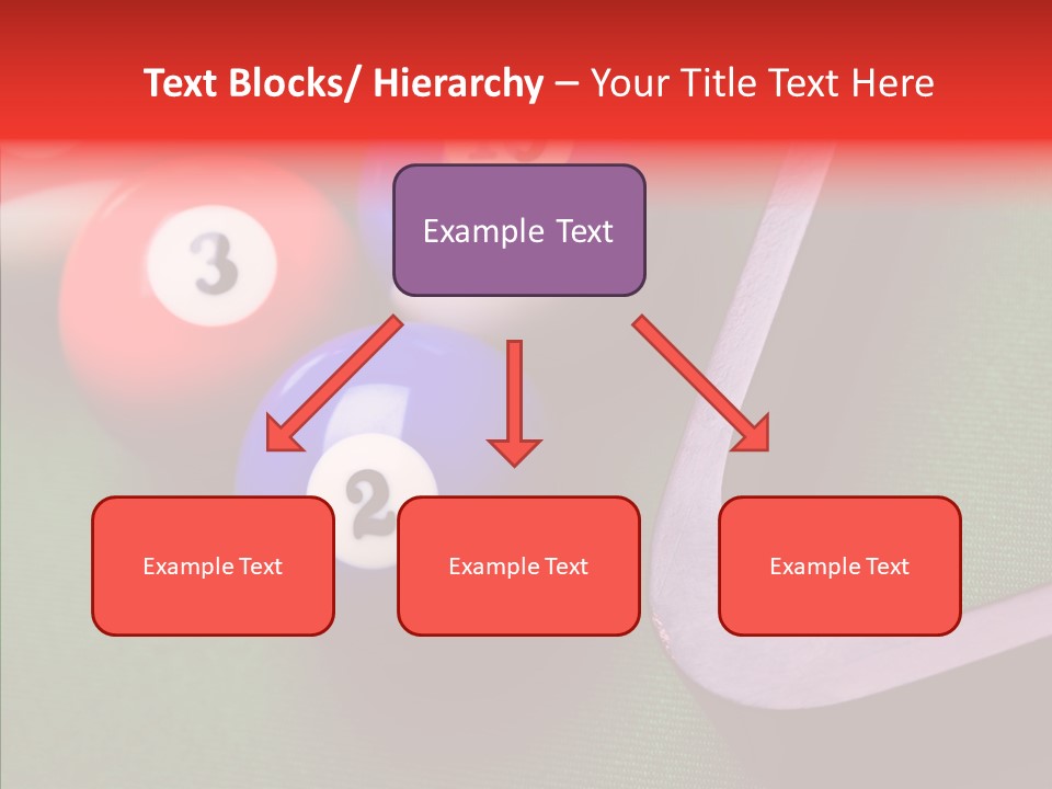 Passion Symbol Snooker PowerPoint Template