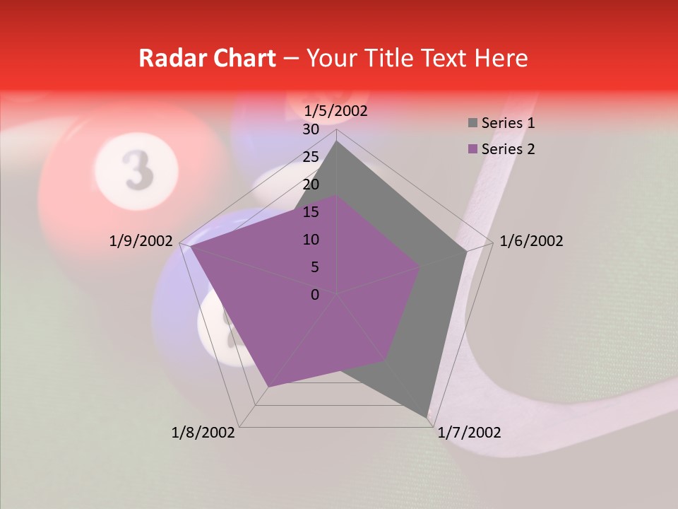 Passion Symbol Snooker PowerPoint Template