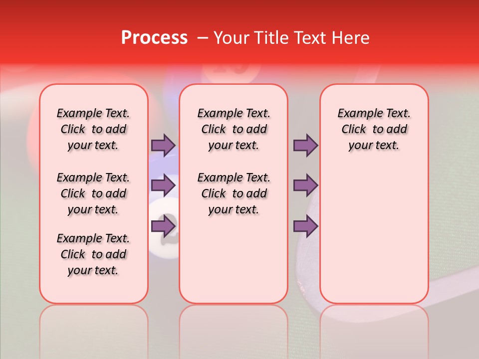 Passion Symbol Snooker PowerPoint Template
