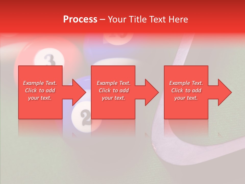 Passion Symbol Snooker PowerPoint Template
