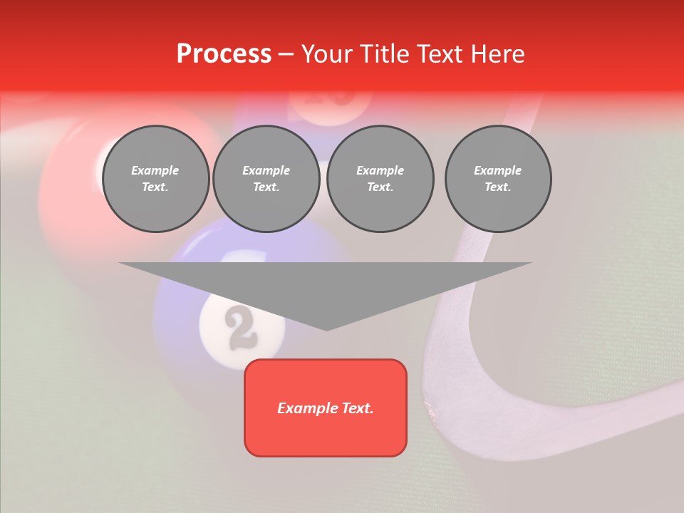 Passion Symbol Snooker PowerPoint Template