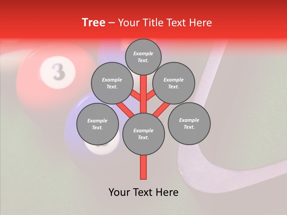 Passion Symbol Snooker PowerPoint Template