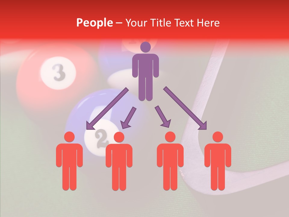 Passion Symbol Snooker PowerPoint Template