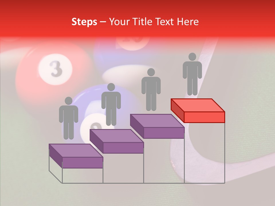 Passion Symbol Snooker PowerPoint Template