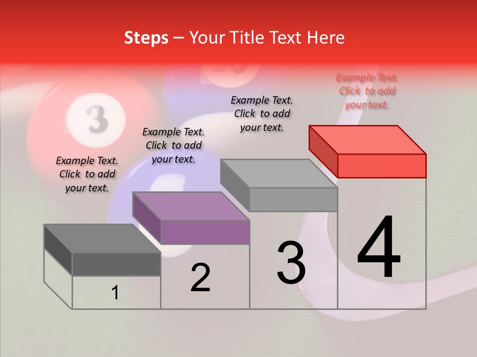 Passion Symbol Snooker PowerPoint Template