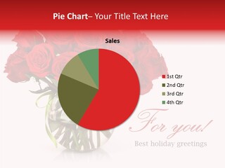 Festive Floral Posy PowerPoint Template