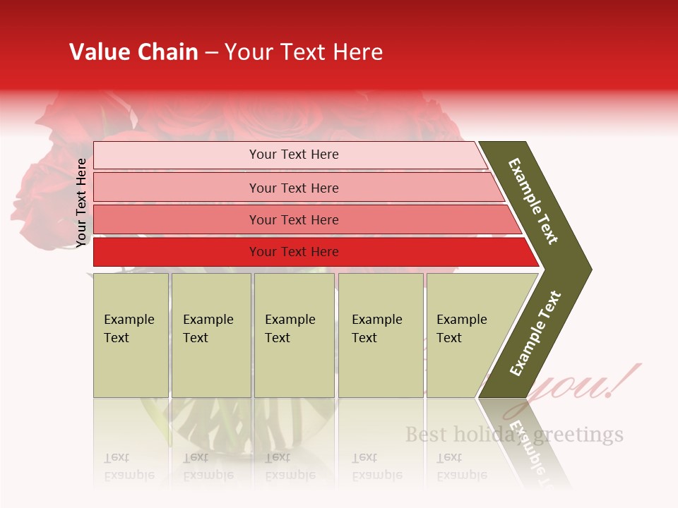 Festive Floral Posy PowerPoint Template