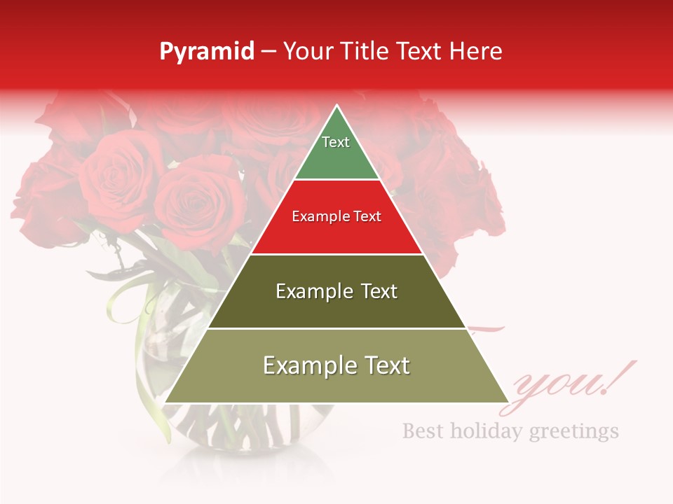 Festive Floral Posy PowerPoint Template