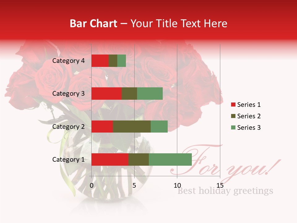 Festive Floral Posy PowerPoint Template