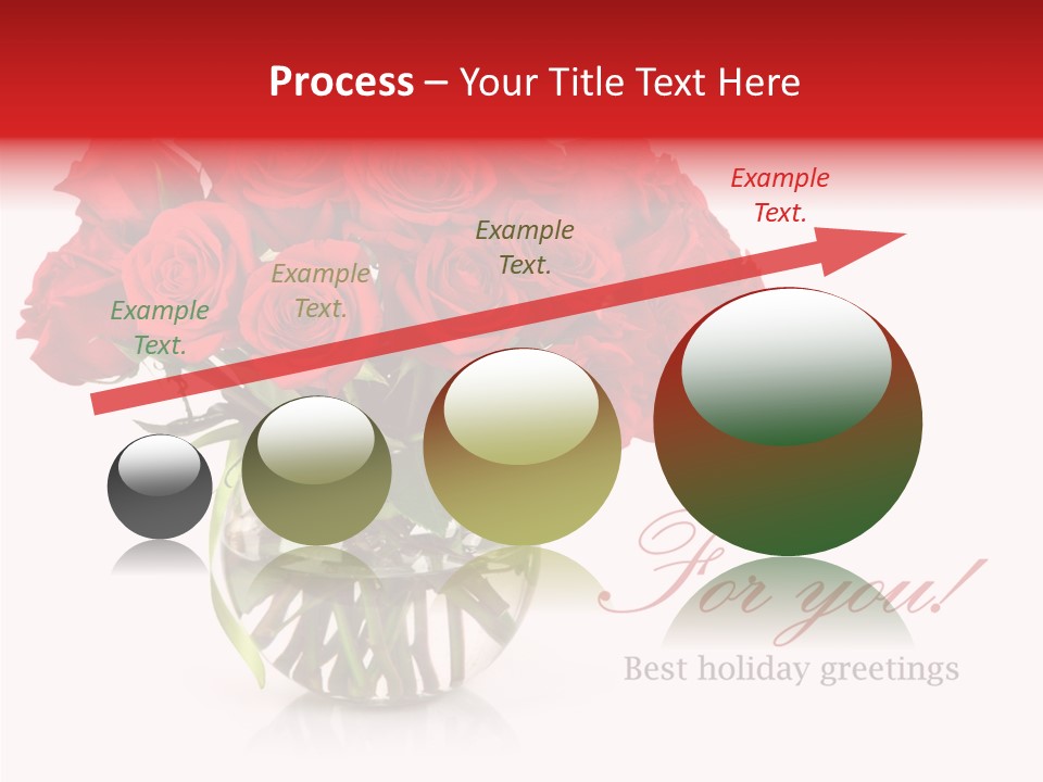 Festive Floral Posy PowerPoint Template