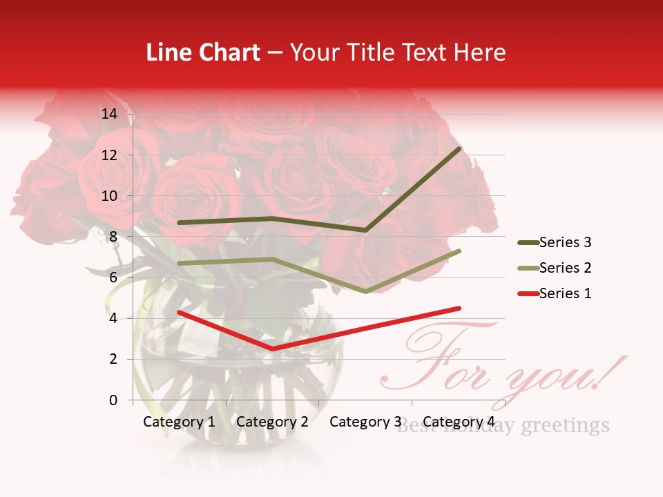 Festive Floral Posy PowerPoint Template