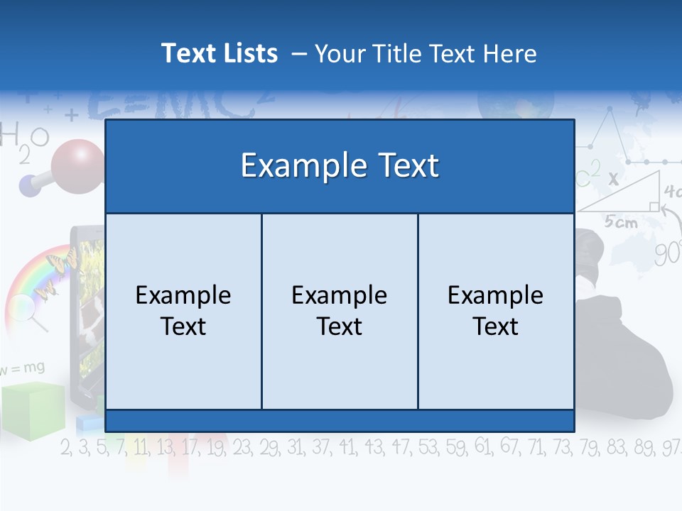 Floral Bud White PowerPoint Template