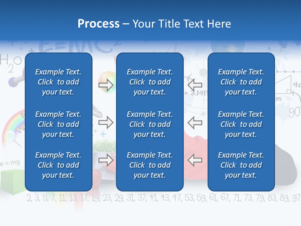Floral Bud White PowerPoint Template