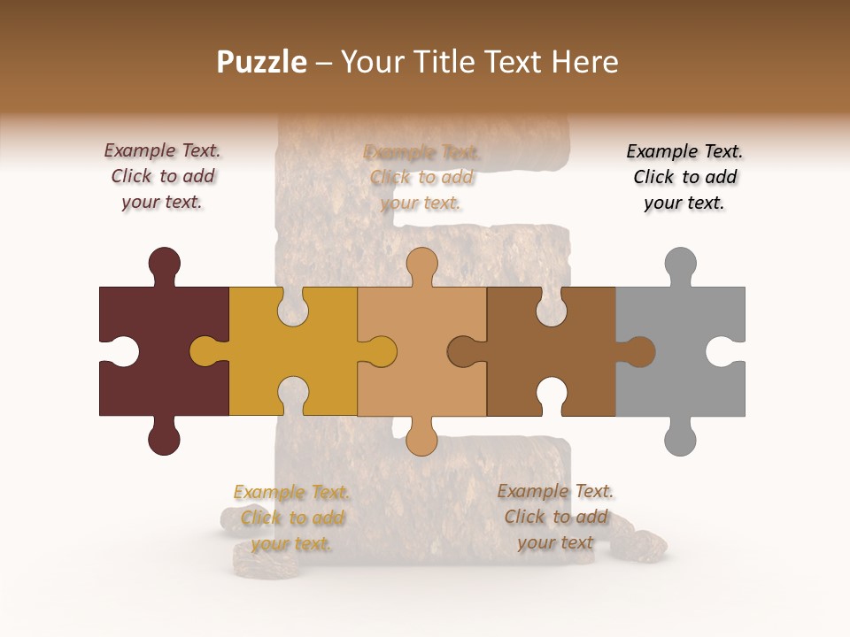 Alphabet Typography Read PowerPoint Template