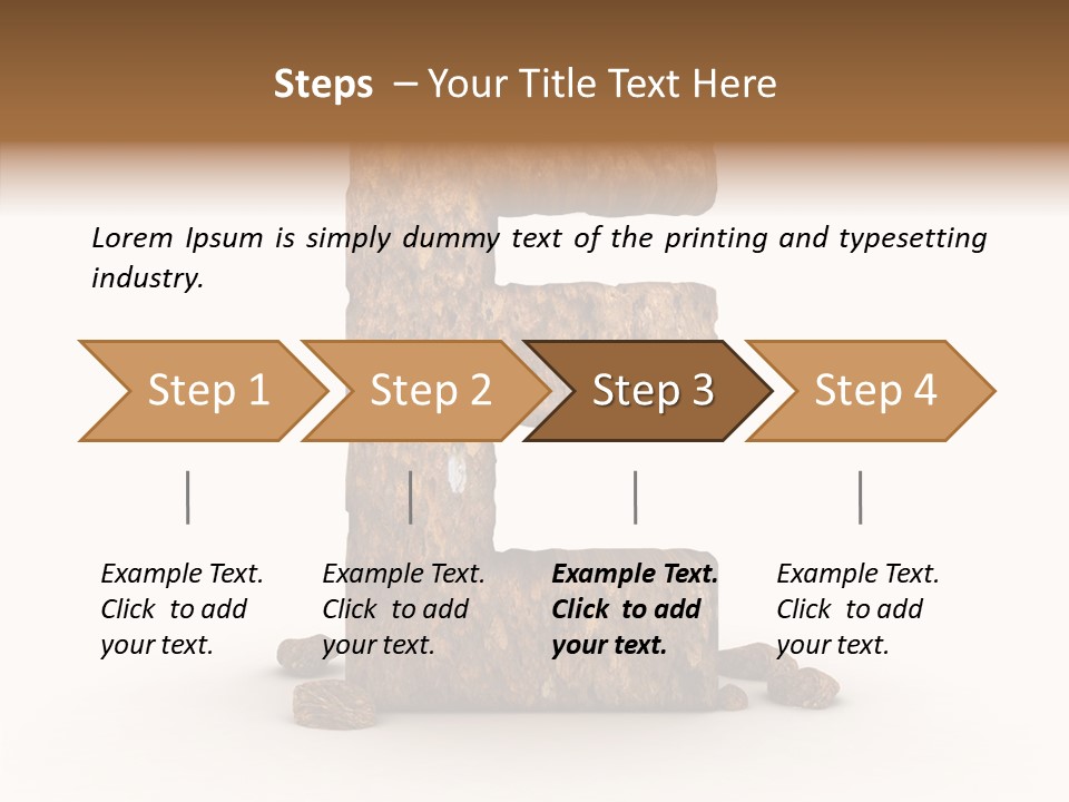 Alphabet Typography Read PowerPoint Template
