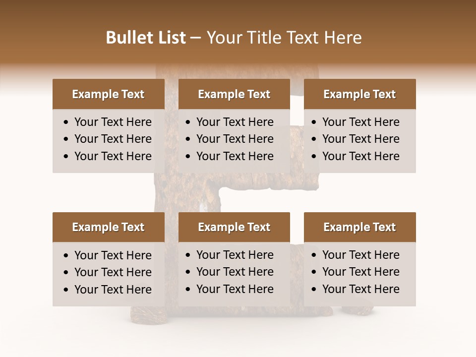 Alphabet Typography Read PowerPoint Template