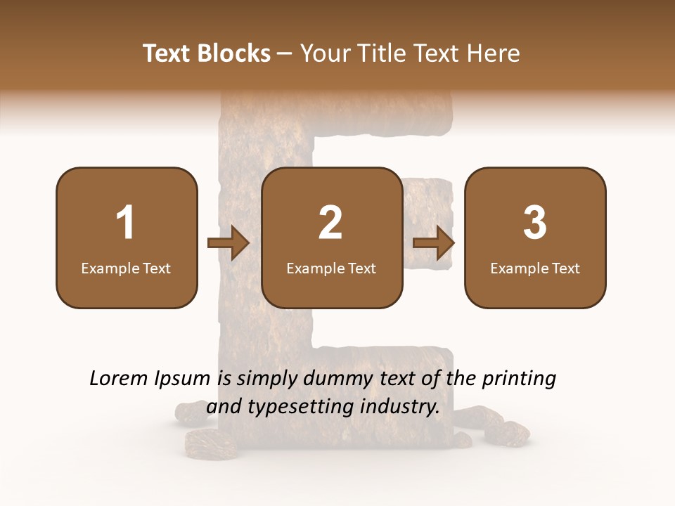 Alphabet Typography Read PowerPoint Template
